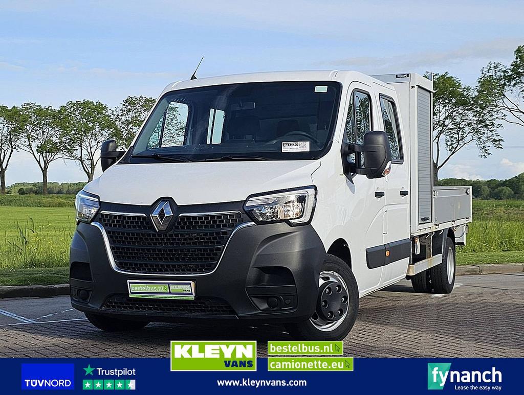 Renault MASTER 2.3 DUB.CAB Open-Laadbak, Autos, Camionnettes & Utilitaires, Entreprise, ABS, Air conditionné, Verrouillage central