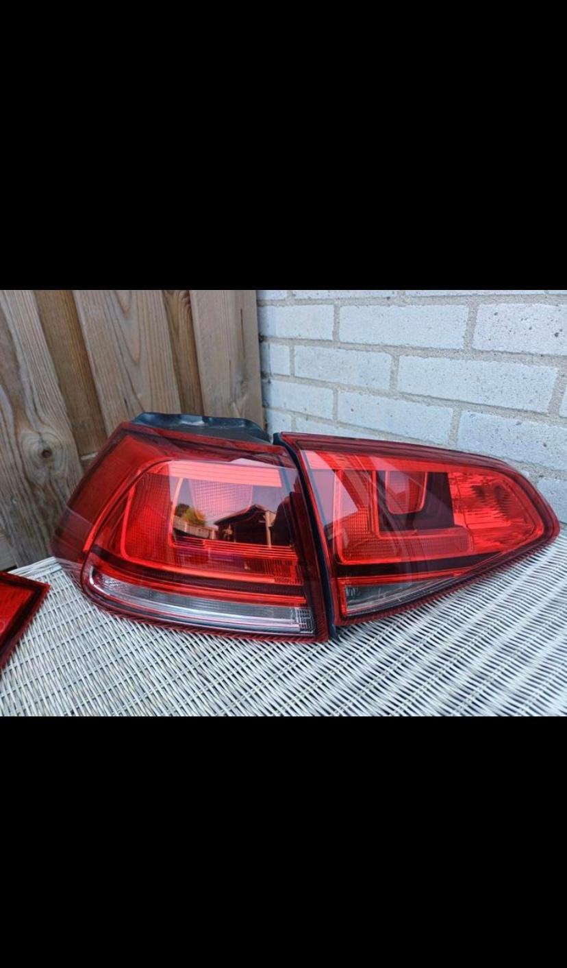 Volkswagen Golf 7 achter lichten, Auto-onderdelen, Verlichting, Ophalen, Gebruikt, Volkswagen
