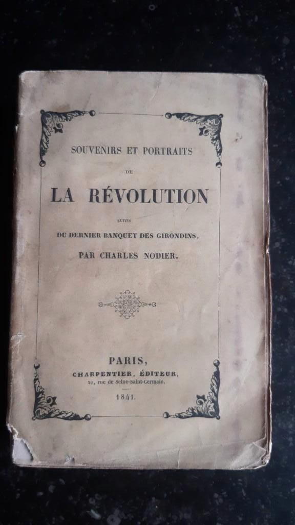 Charles Nodier - Souvenirs et portraits de la révolution, Charles Nodier, Europa, 17e en 18e eeuw, Ophalen