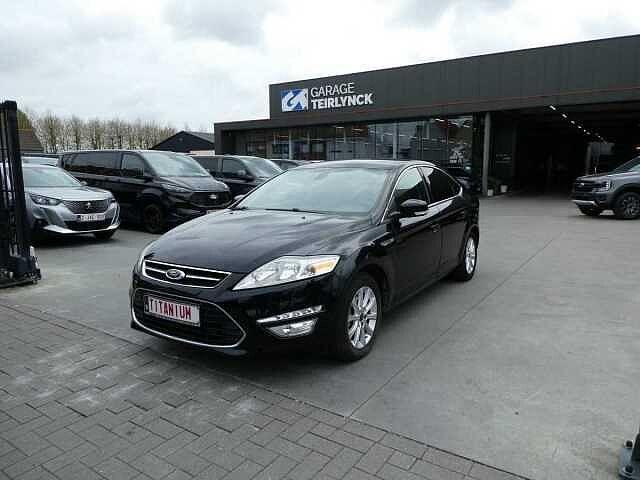 Ford Mondeo 5d 1.6 TDCi 115pk Titanium Luxe Leder Trekhaak, Euro 5, Mondeo, USB, Zwart