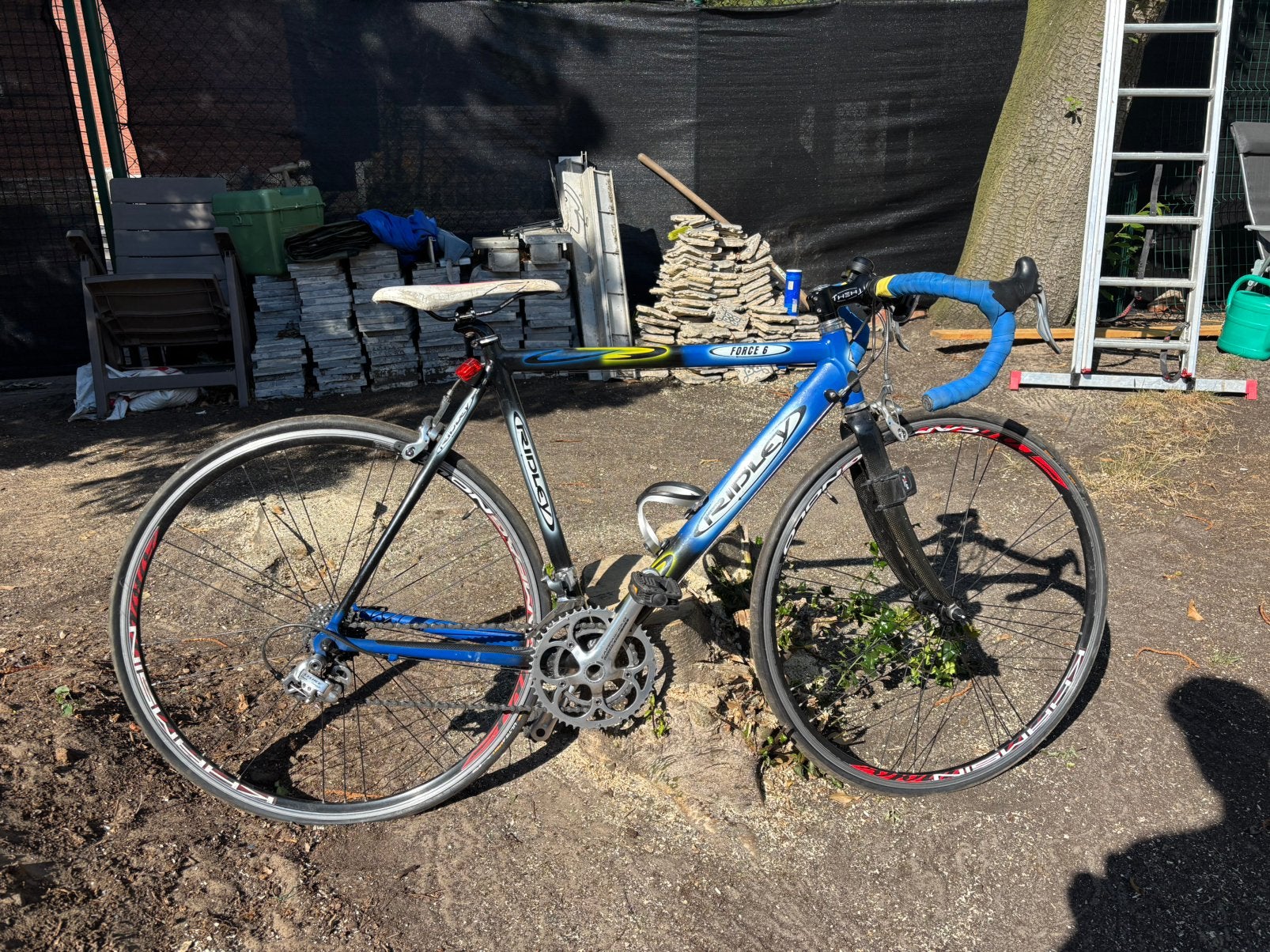 Race fiets Ridley Force 6 framaat 54 cm wielmaat 28 inch., Vélos & Vélomoteurs, Enlèvement, Comme neuf, 28 pouces