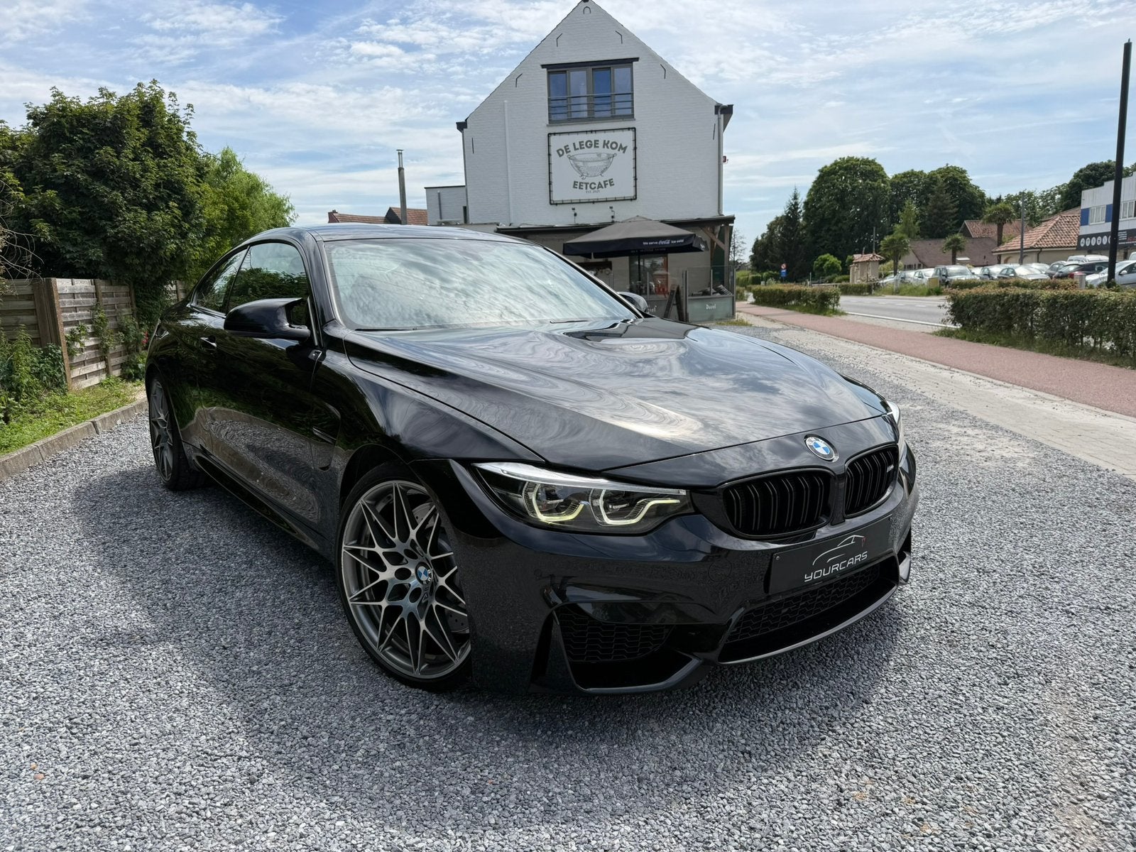 BMW M4 Coupe 3.0 Competition DKG Drivelogic, Auto's, BMW, Automaat, 4 zetels, Achterwielaandrijving, Zwart