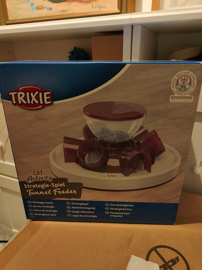 TRIXIE Cat Activity Tunnel Feeder – NIEUW, Ophalen, Nieuw
