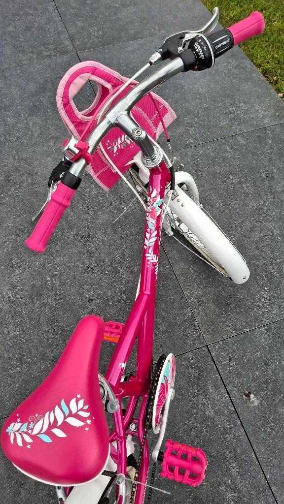 Vélo enfant BTWIN Mistigirl 500 20 pouces, B-Twin Decathlon, Frein sur jante, Utilisé, 20 pouces