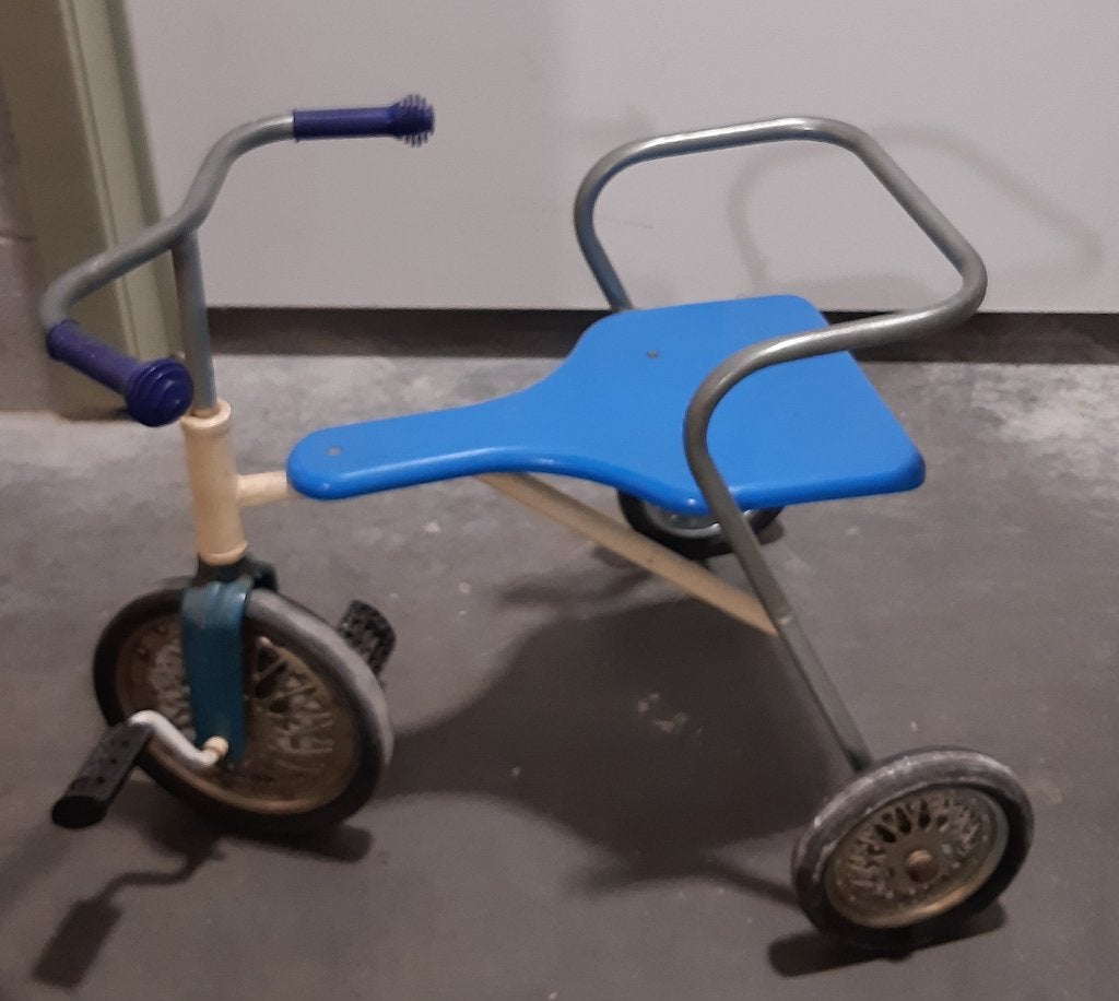 Vintage driewieler, Ophalen, Gebruikt