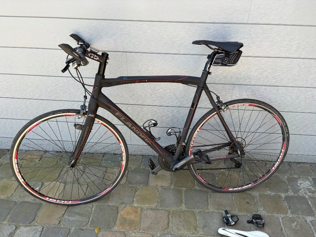 Race/fitness bike Flanders, Gebruikt, Overige maten, Meer dan 20 versnellingen, Ophalen