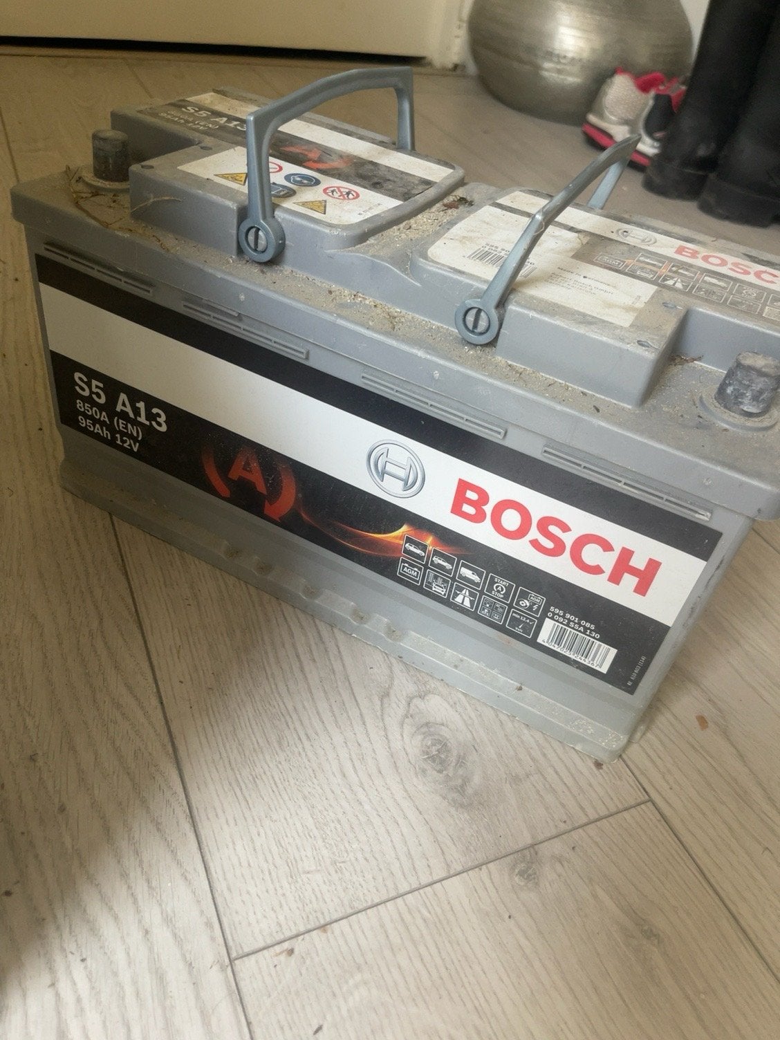 Bosch S5 A13 AGM start-stop accu voor Land Rover., Auto-onderdelen, Rover