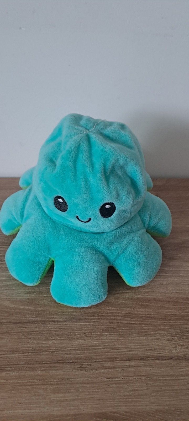 octopus blij en boos, Kinderen en Baby's, Speelgoed | Knuffels en Pluche, Ophalen, Blauw