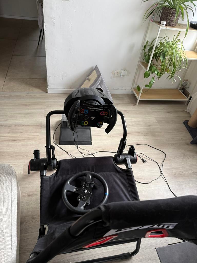 Thrustmaster T300 GT ( gewoon stuur + f1 stuur) + seat, Games en Spelcomputers, Ophalen, Gebruikt, Stuur of Pedalen, PlayStation 3