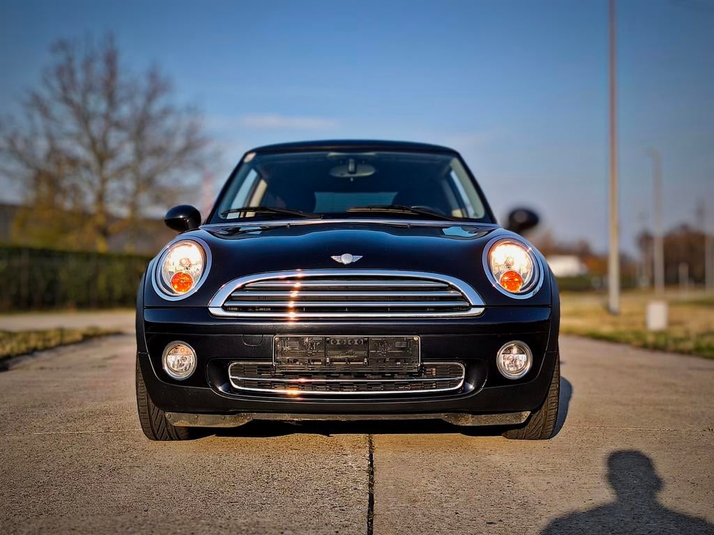 Mini Cooper one 1.6i black sportvelgen airco, Autos, Mini, Achat, Entreprise, Cooper, Essence