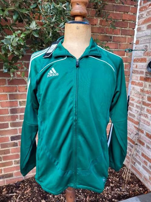 Nieuw Adidas Clima365 trainingsjack maat M, Ophalen of Verzenden, Maat 48/50 (M), Wit, Fitness