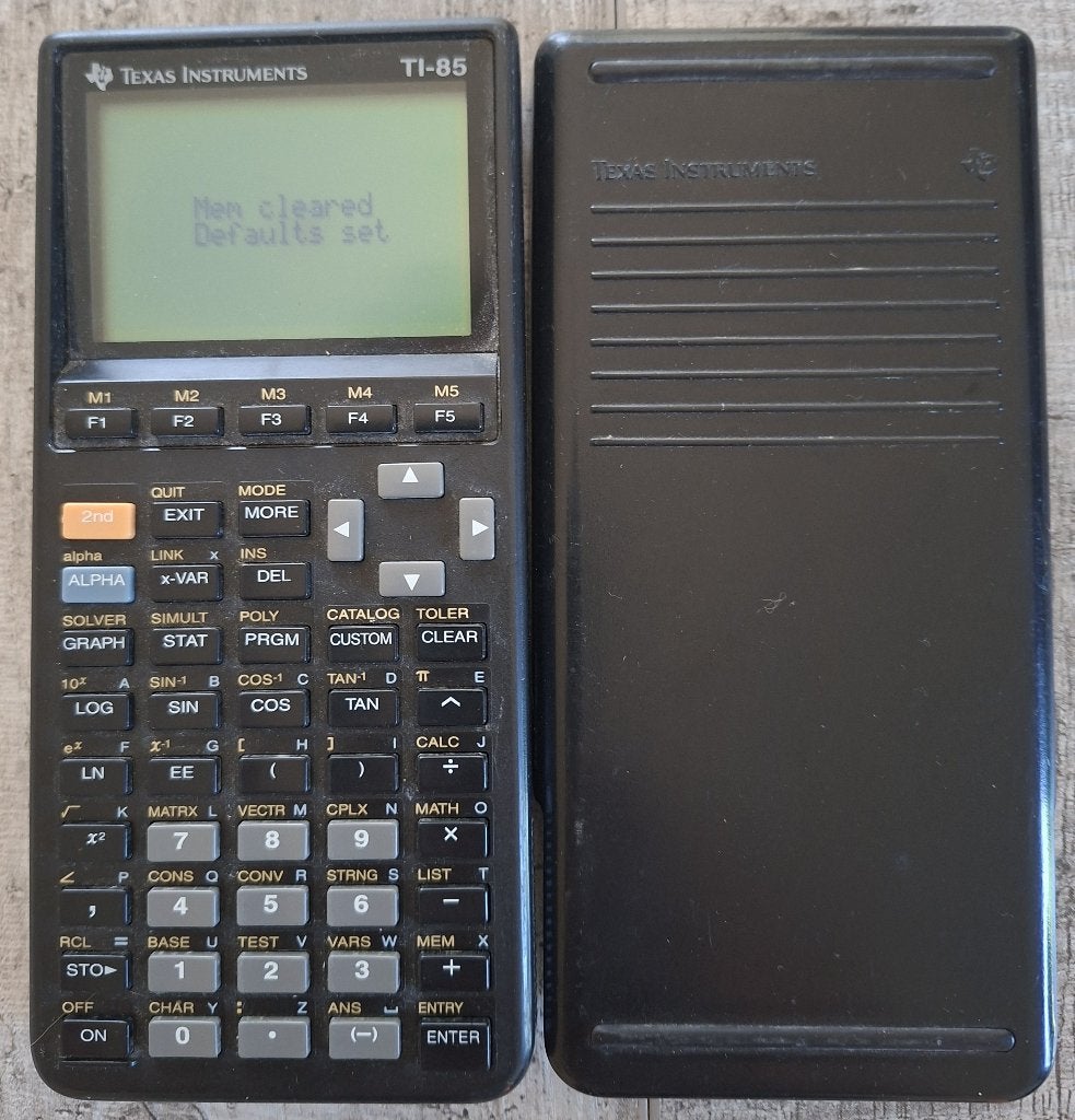 Grafisch Rekentoestel Texas Instruments TI-85 (Klassieker), Diversen, Rekenmachines, Ophalen of Verzenden, Grafische rekenmachine