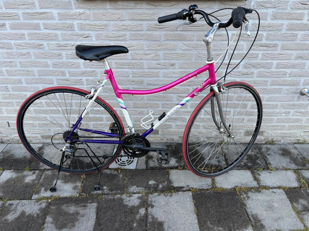 Minerva vintage dames koersfiets, Fietsen en Brommers, Fietsen | Dames | Sportfietsen en Toerfietsen, Ophalen, Zo goed als nieuw