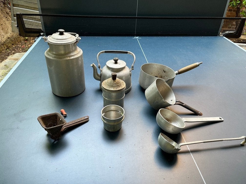 Déco cuisine - Ustensiles vintage, Antiquités & Art, Enlèvement ou Envoi