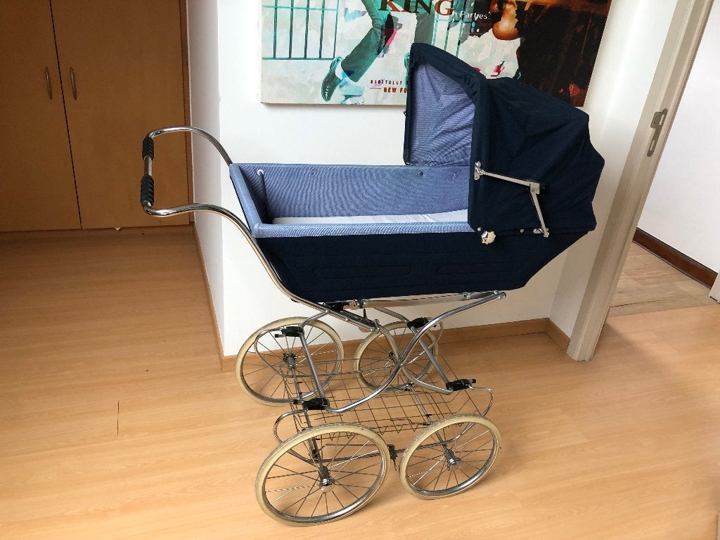 Silver Cross vintage kinderwagen, Enlèvement ou Envoi, Utilisé, Poussette, Autres marques