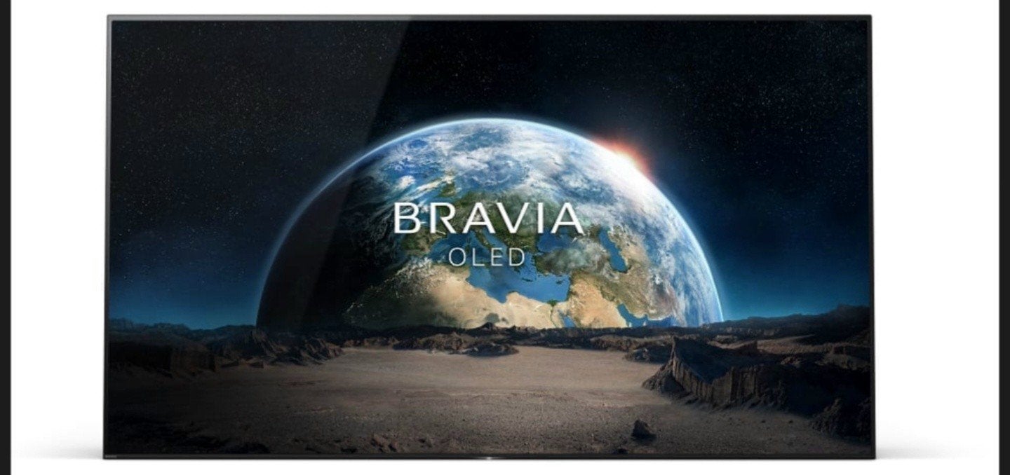 Sony Bravia KD-55A1 + ophangsysteem, OLED, Comme neuf, 100 cm ou plus, Sony
