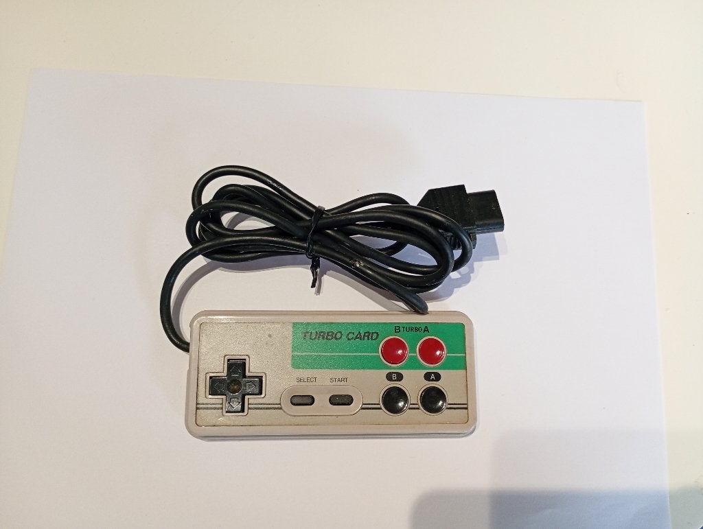 NES turbo-kaartcontroller, Ophalen of Verzenden, Gebruikt, NES, Overige controllers