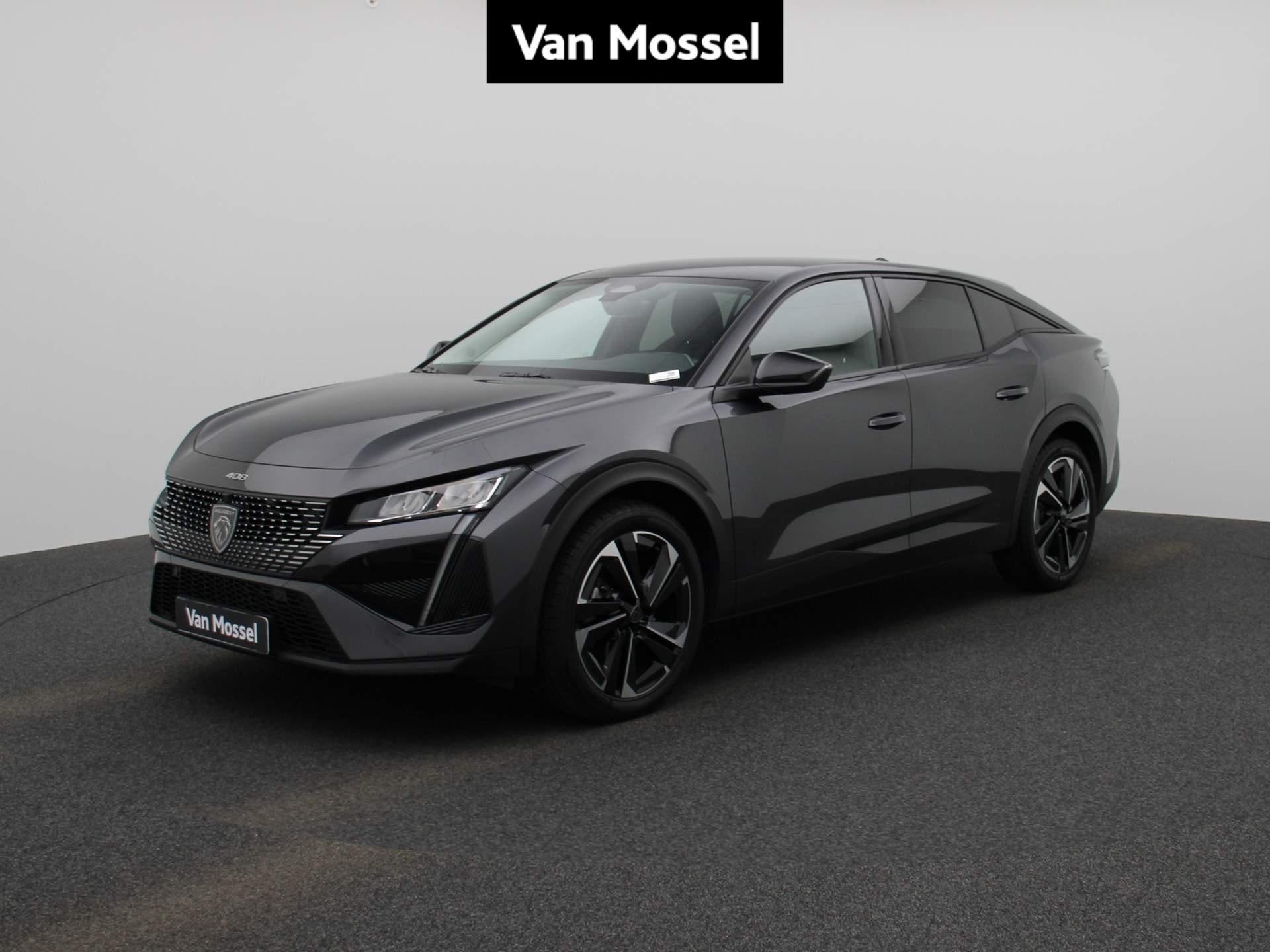 Peugeot 408 1.6 Hybrid 180 S&S EAT8 Allure +leder, Autos, 12 kWh, Argent ou Gris, 1816 kg, Entreprise