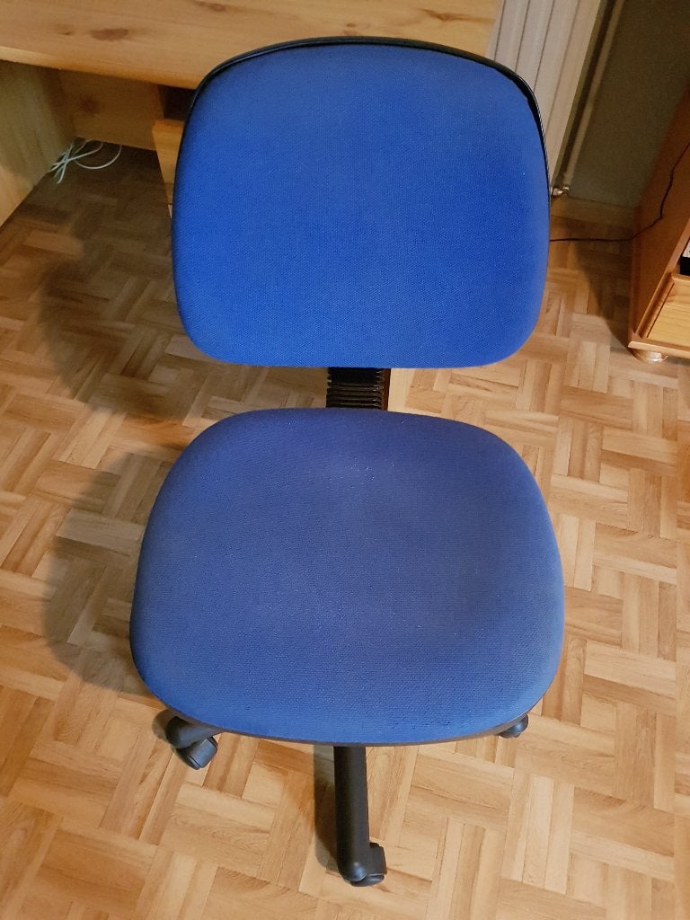 Bureaustoel, Enlèvement, Utilisé, Bleu, Chaise de bureau