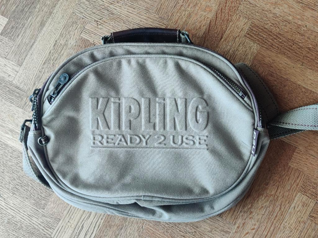 sac à main, Enlèvement, Comme neuf, Vert, Kipling