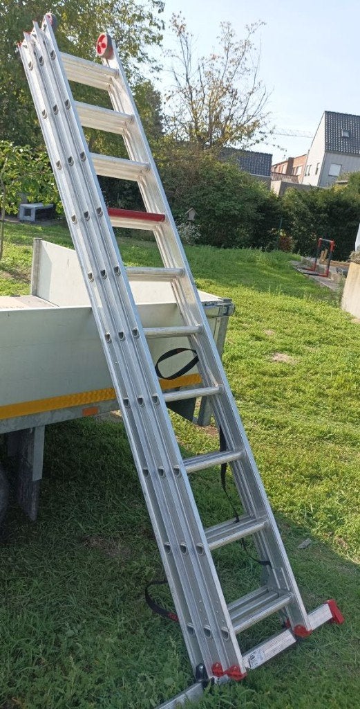 Altrex alluminium ladder, Enlèvement, Comme neuf, Échelle, 4 mètres ou plus