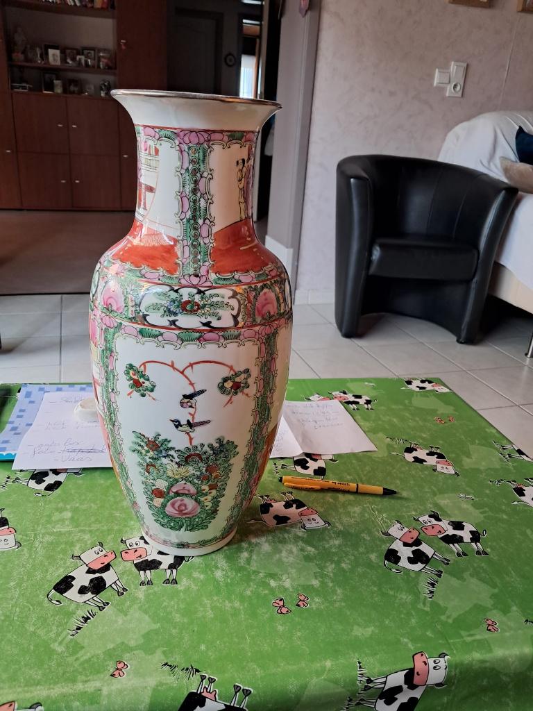 Set van 2 Chinese vazen, Ophalen
