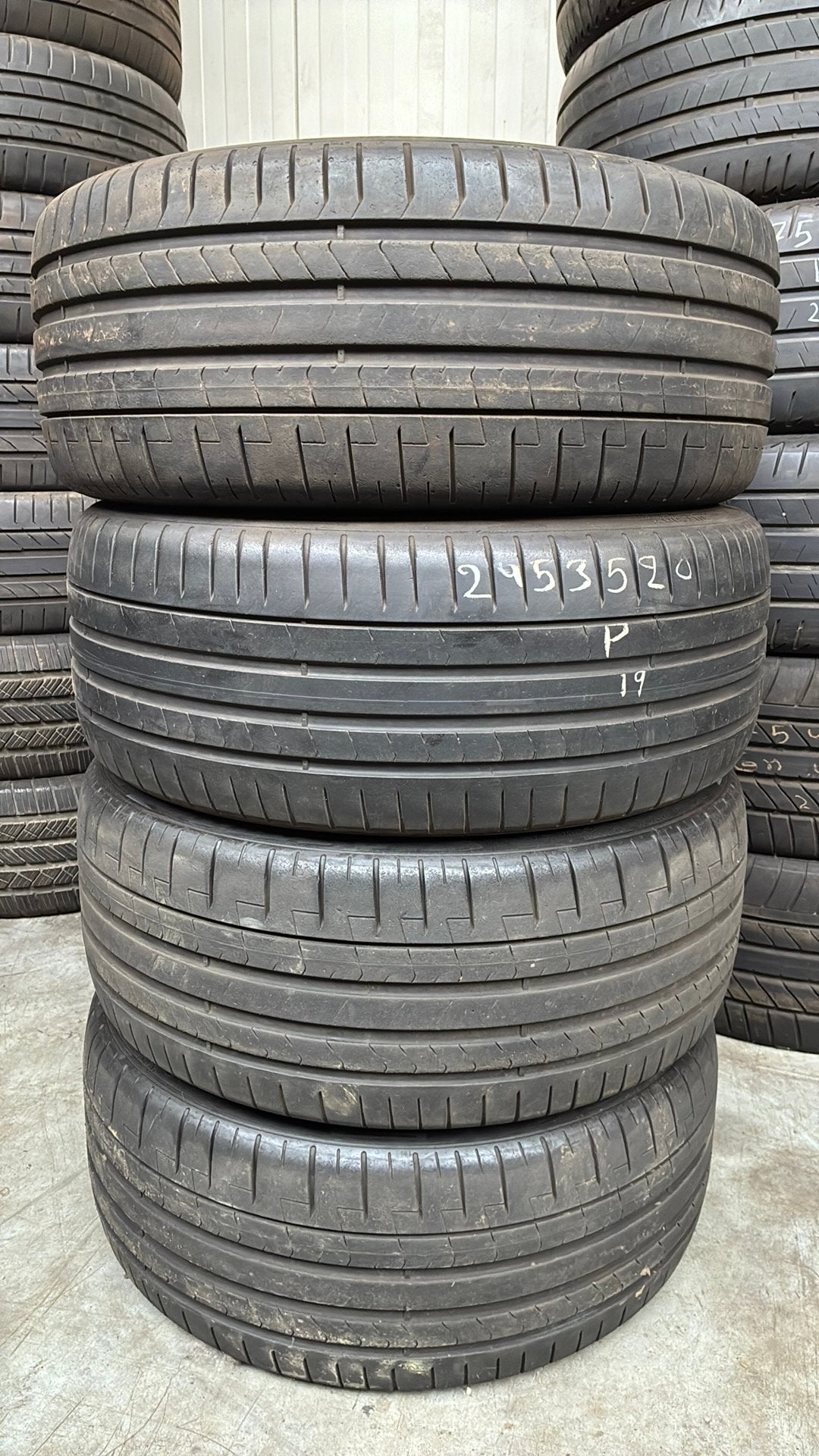 Pneus d'été 2453520 245/35/20 245/35R20 marque Pirelli, Enlèvement