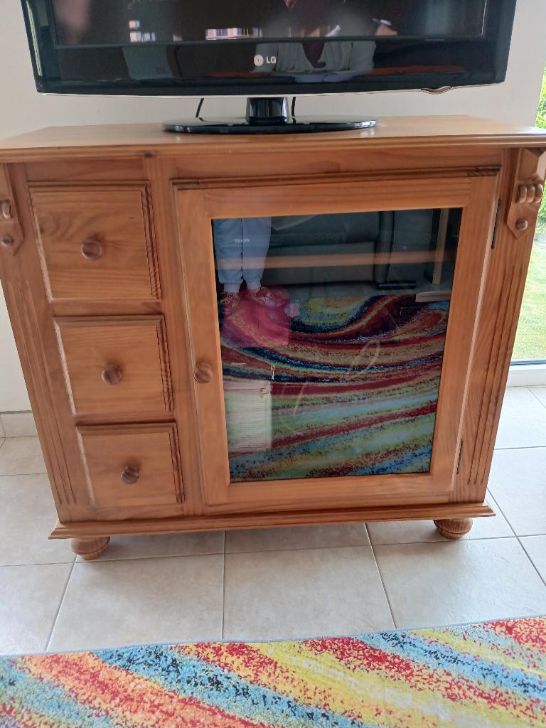 Meuble tv, Ophalen, 50 tot 100 cm, Zo goed als nieuw, Minder dan 100 cm