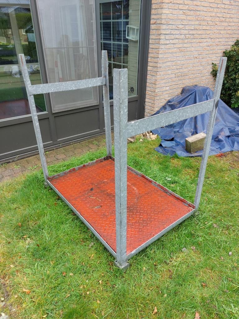 Metalen rek voor opslag, Doe-het-zelf en Bouw, Metalen, Ophalen, Gebruikt