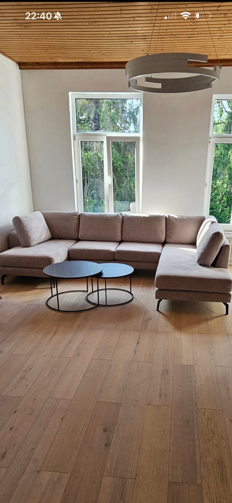 Salon en U tissu, Maison & Meubles, Canapés | Coins salons complets, Enlèvement ou Envoi, Comme neuf