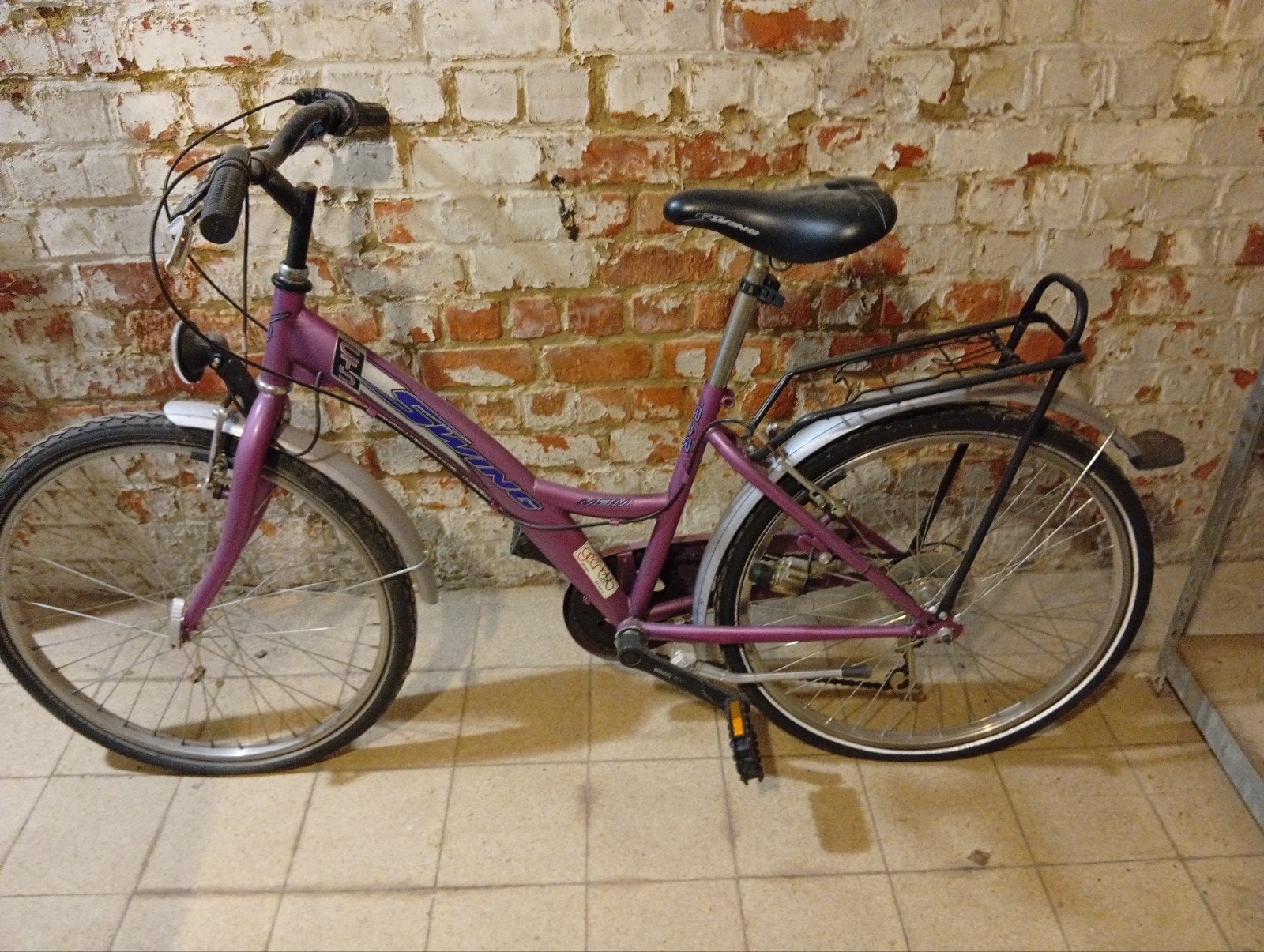 Kinderfiets, Ophalen