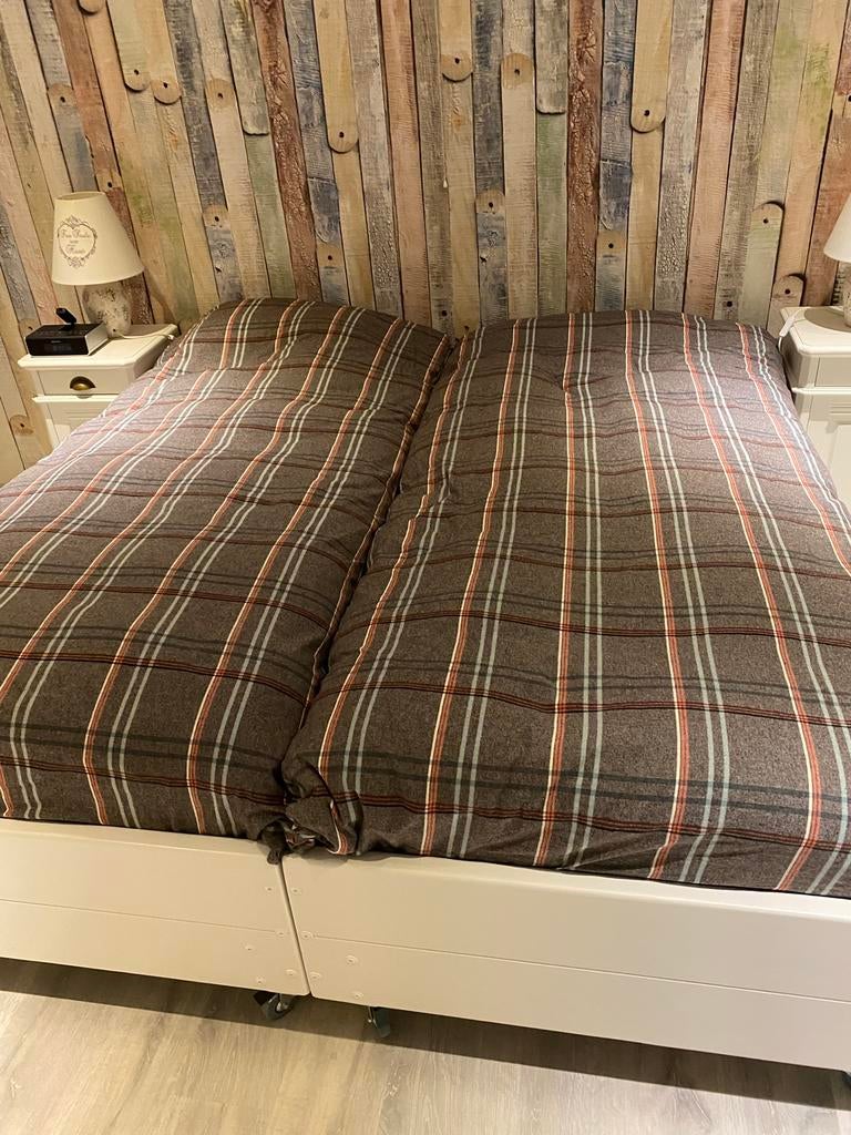 2x 1 pesoonsbed 90 x 209, Enlèvement, Comme neuf