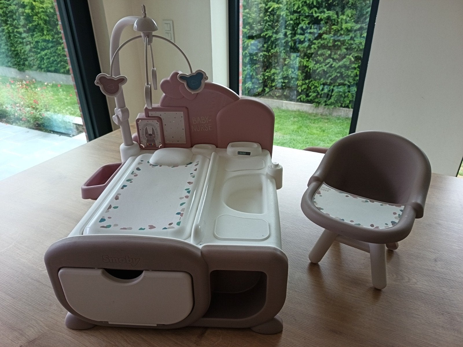 Smoby baby nurse babykamer, Enlèvement