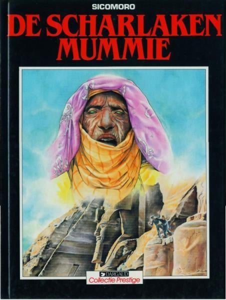 " De scharlaken mummie " H.C., Eén stripboek, Ophalen of Verzenden, Gelezen