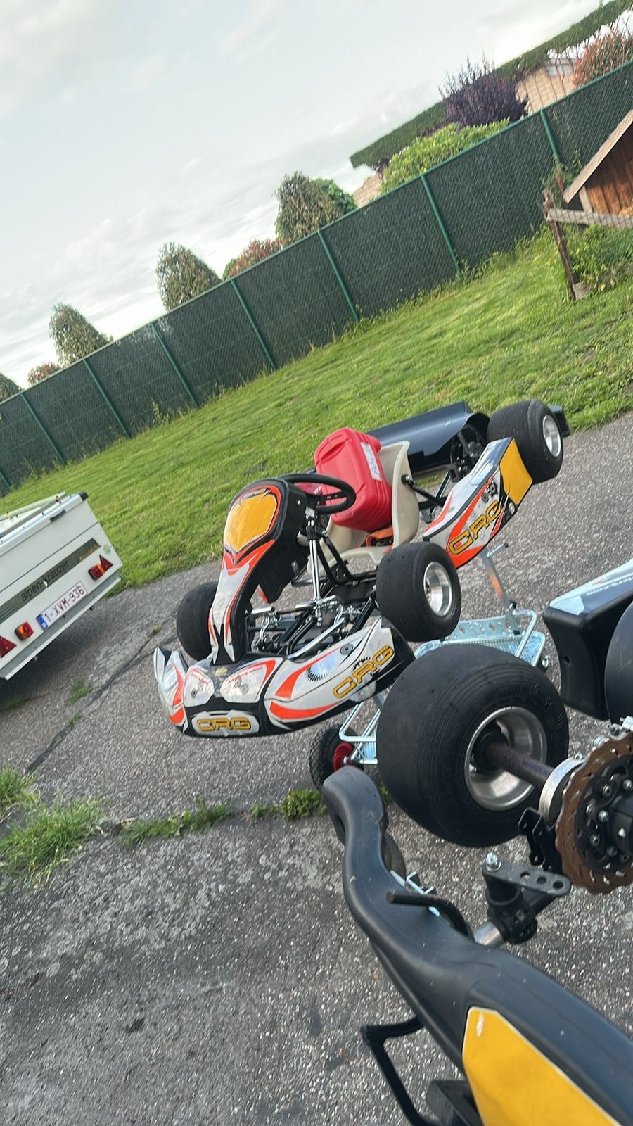 Kinder kart crg, Sports & Fitness, Karting, Enlèvement, Comme neuf, Kart