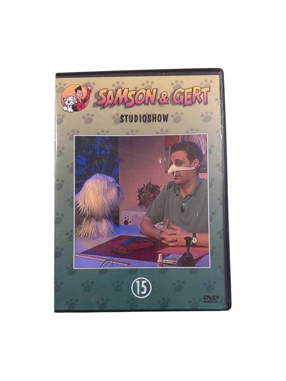 Dvd Samson en Gert Studioshow Vol 15, CD & DVD, Enlèvement ou Envoi, Comme neuf