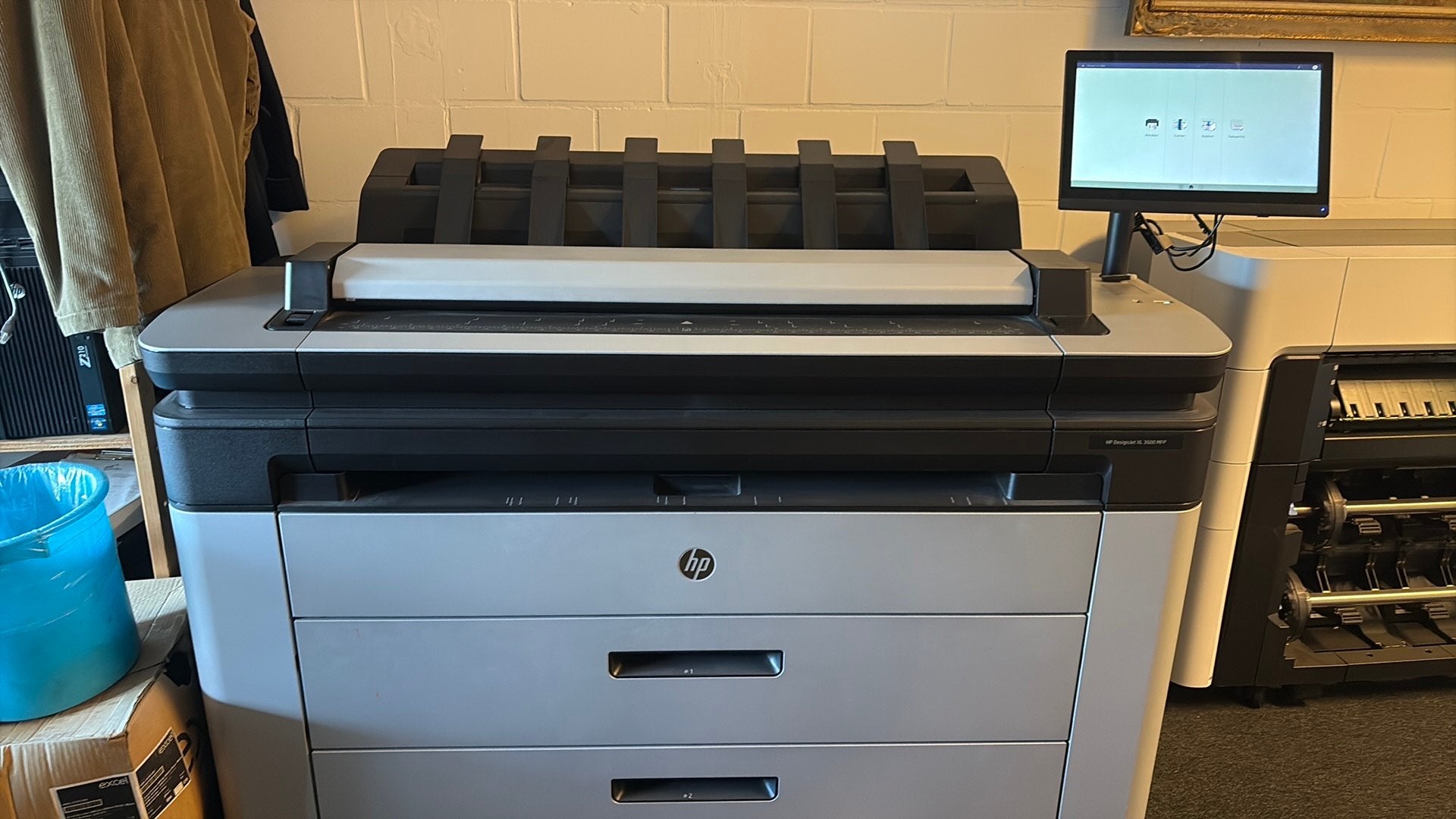 Plotter met scanner HP XL3600Dr, Computers en Software, Printers, Gebruikt, Inkjetprinter, All-in-one, Draadloos