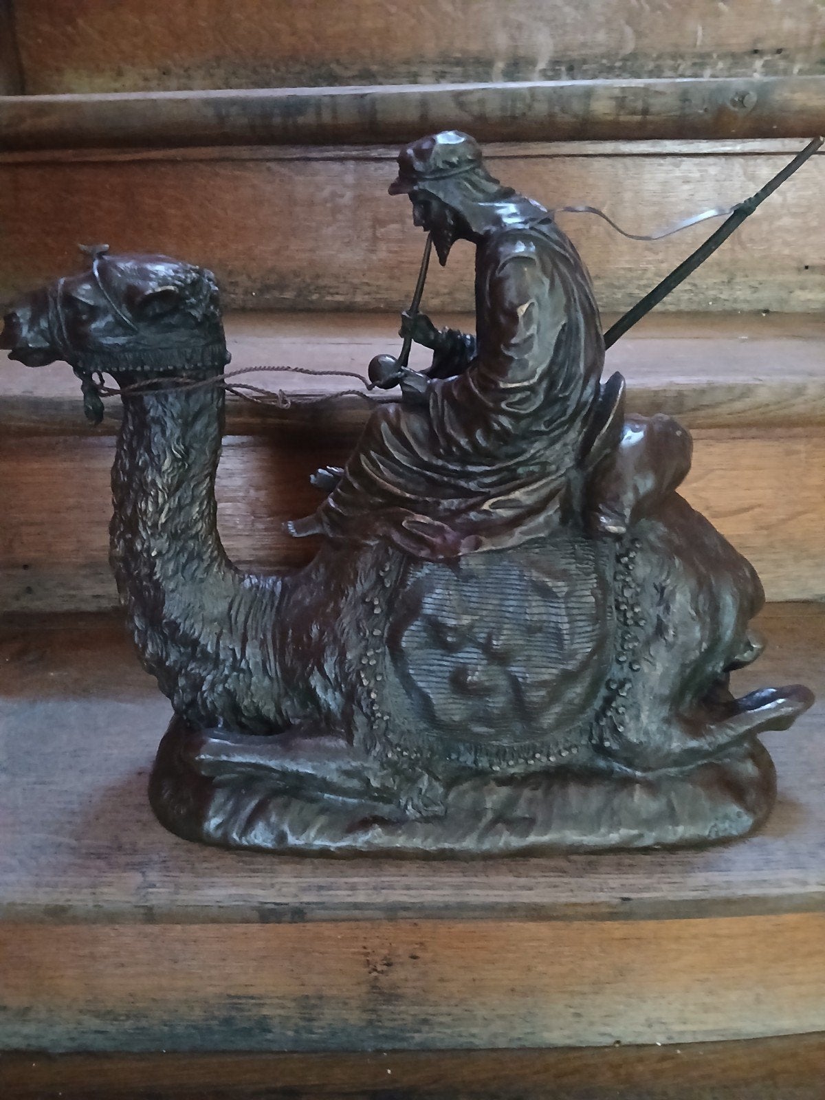Bronze orientaliste, Antiquités & Art, Enlèvement ou Envoi, Bronze