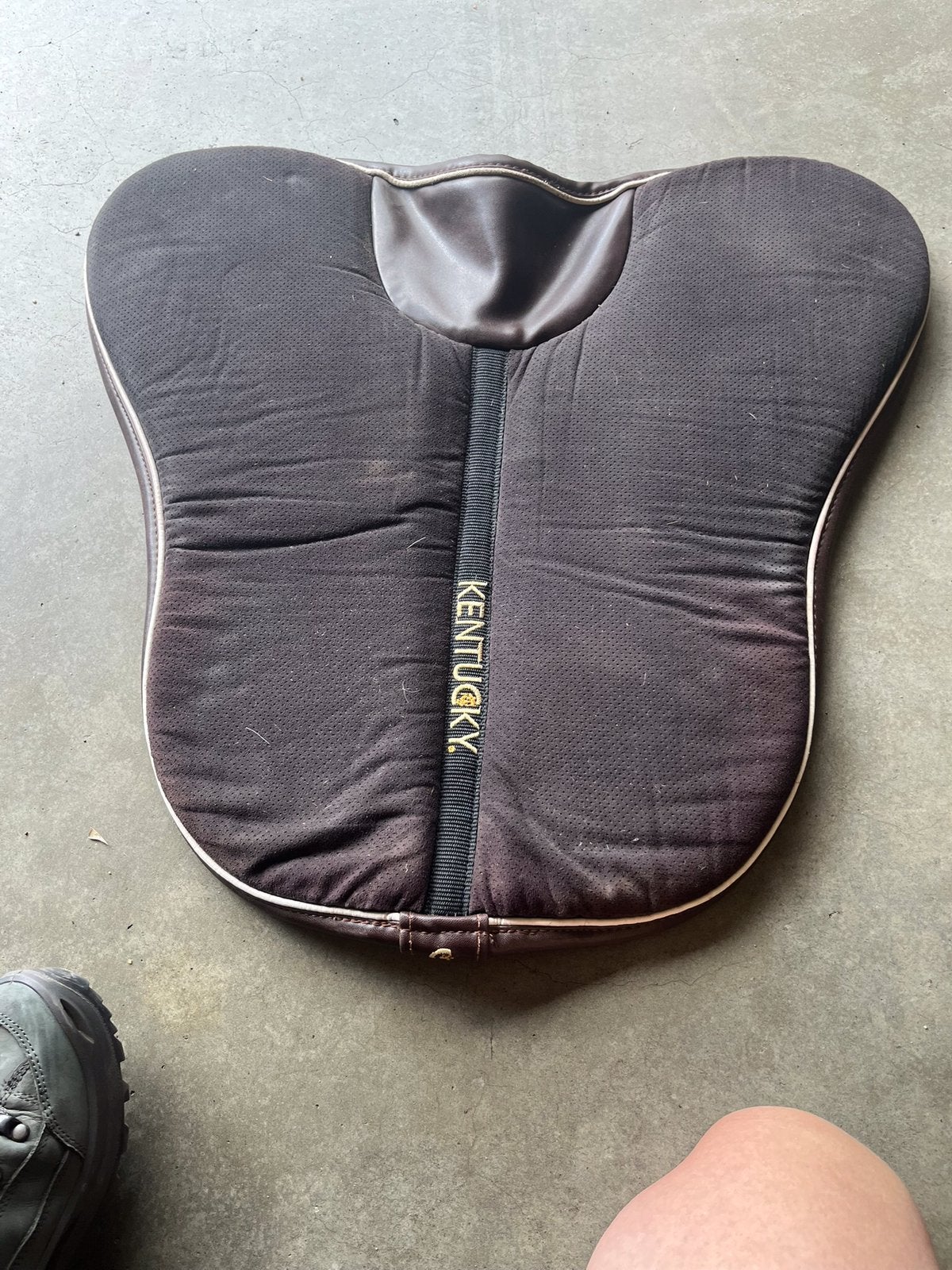 Kentucky Horsewear Half Pad, Enlèvement ou Envoi, Utilisé, Noir, Kentucky