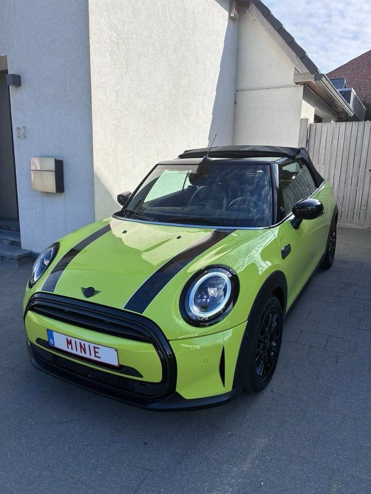Mini cooper cabrio, Auto's, Dealer onderhouden, Overige kleuren, Cabriolet, Leder