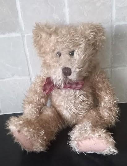 Knuffel beer decoratie Russ, Verzamelen, Beren en Cherished Teddies, Zo goed als nieuw, Ophalen of Verzenden