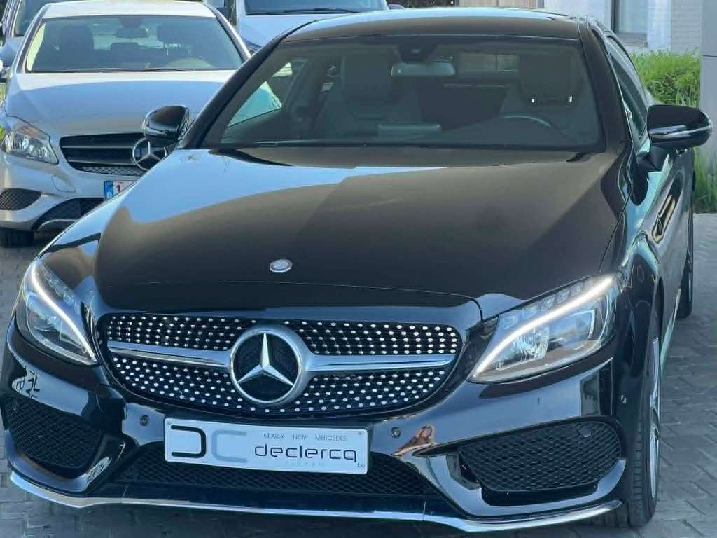 Mercedes C 180 coupé 2017 Automaat, Auto's, Mercedes-Benz, Automaat, 4 zetels, Achterwielaandrijving, 4 cilinders