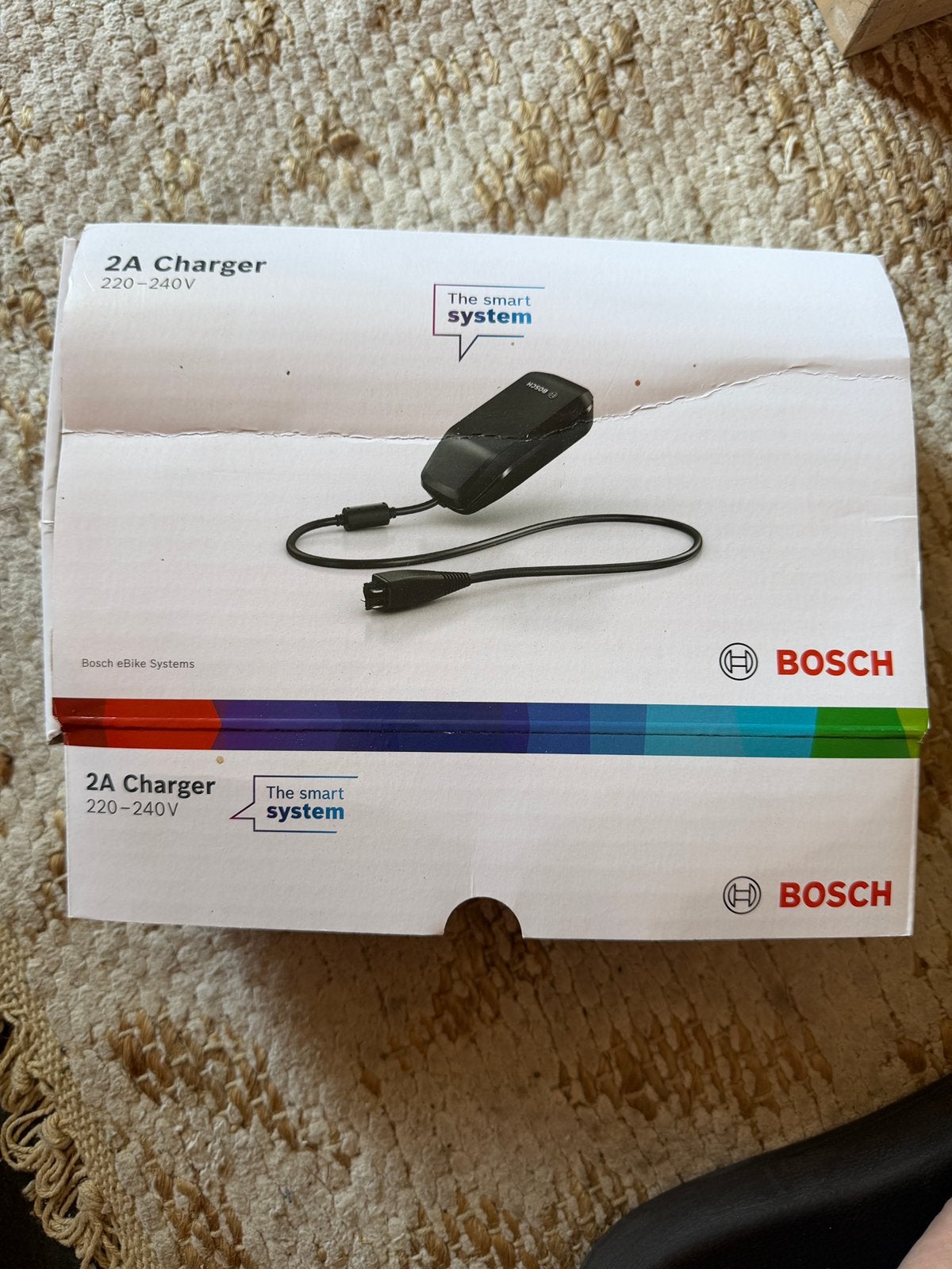 Bosch 2A Smart charger, Vélos & Vélomoteurs, Comme neuf
