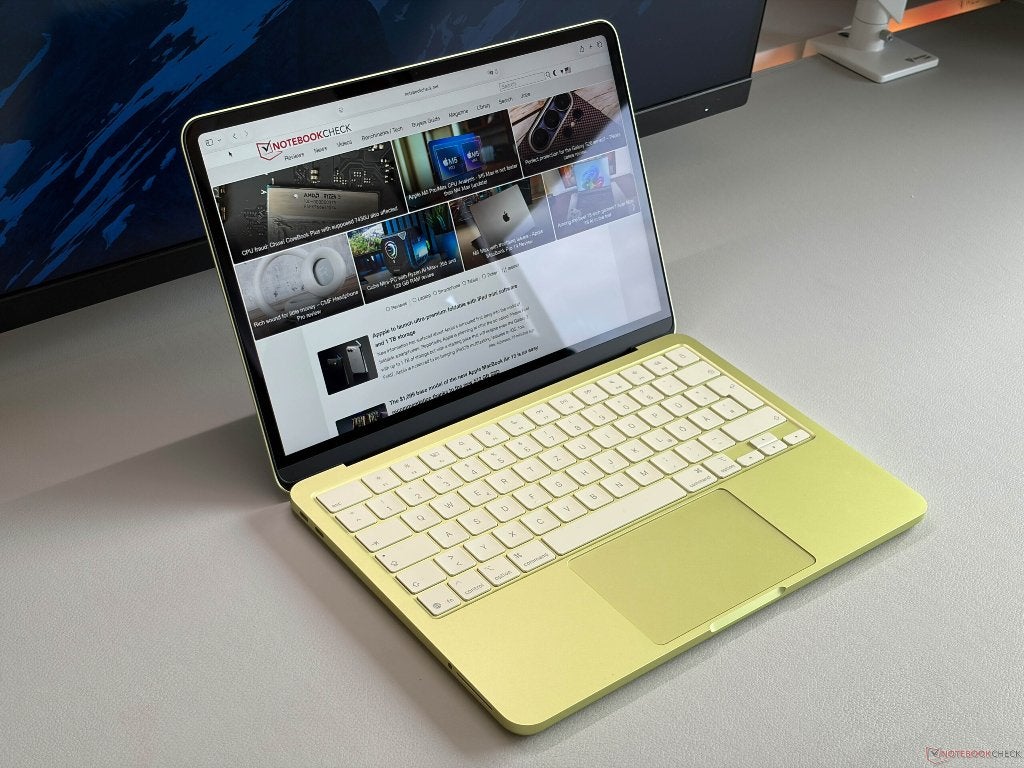 Macbook air Neo 512 go, jaune agrume, Neuf, Autres modèles, 512 GB, Enlèvement