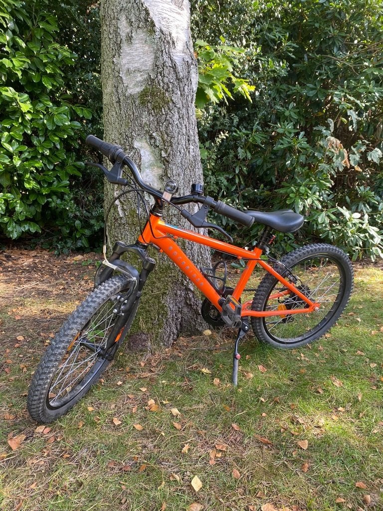 Rockrider kinder mountainbike – 20 inch, Ophalen, Gebruikt, Velgrem, Versnellingen