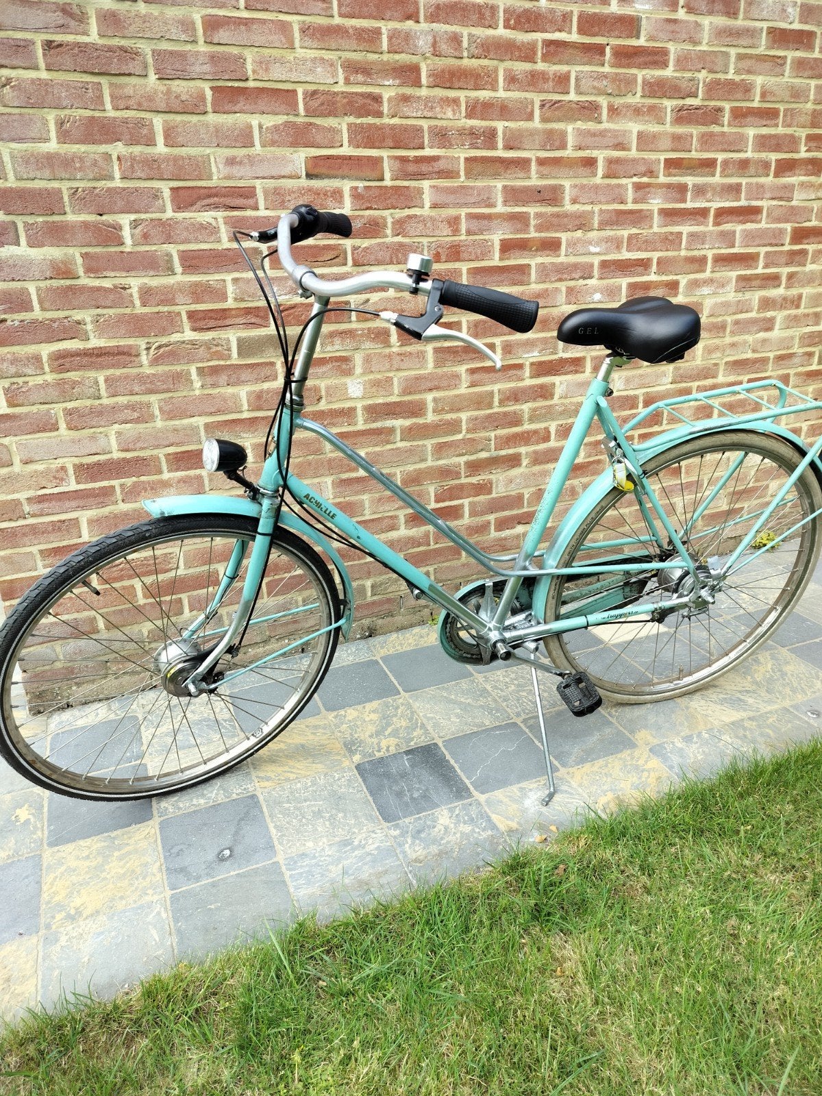 achielle fiets, Ophalen