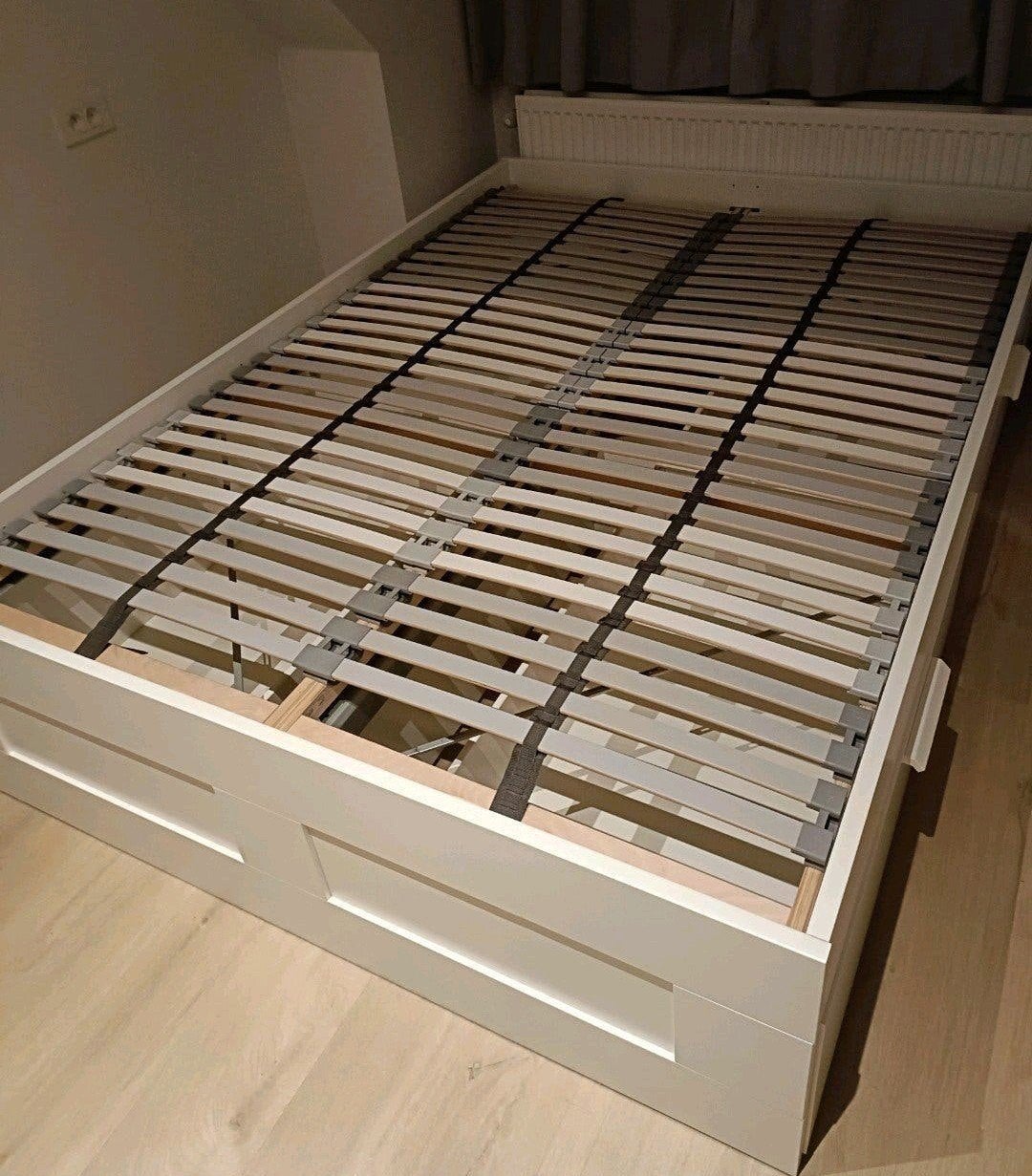 Bed met 4 schuiven (incl lattenbodem, zonder matras), Huis en Inrichting, Ophalen