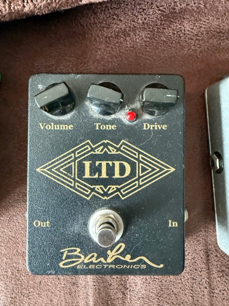 barber ltd overdrive boost pedal, Ophalen of Verzenden, Gebruikt, Distortion, Overdrive of Fuzz