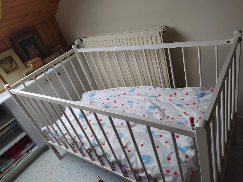 kinderbedje, Enlèvement, Utilisé, Lit