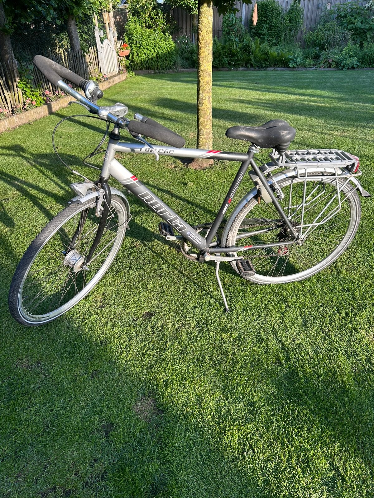 Herenfiets, Velgrem, Versnellingen, Zo goed als nieuw, 61 tot 65 cm